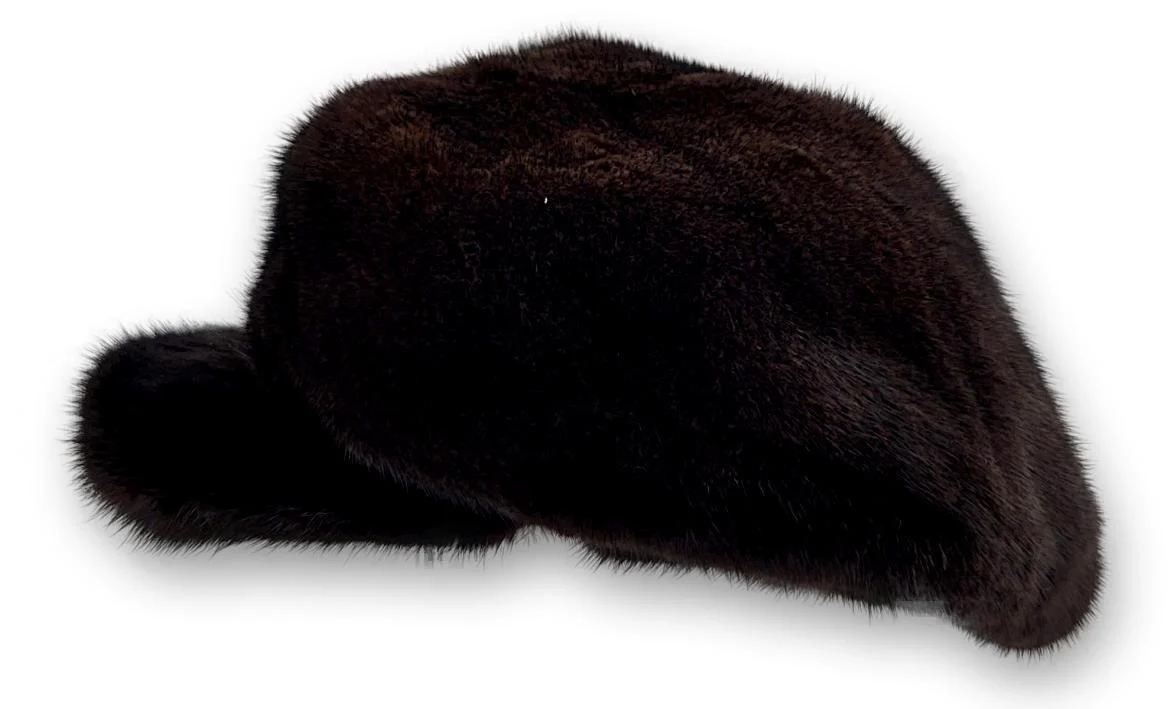 602-83/02, Hat - Mink - Accesories - Scan Black (Hue) - Image 5