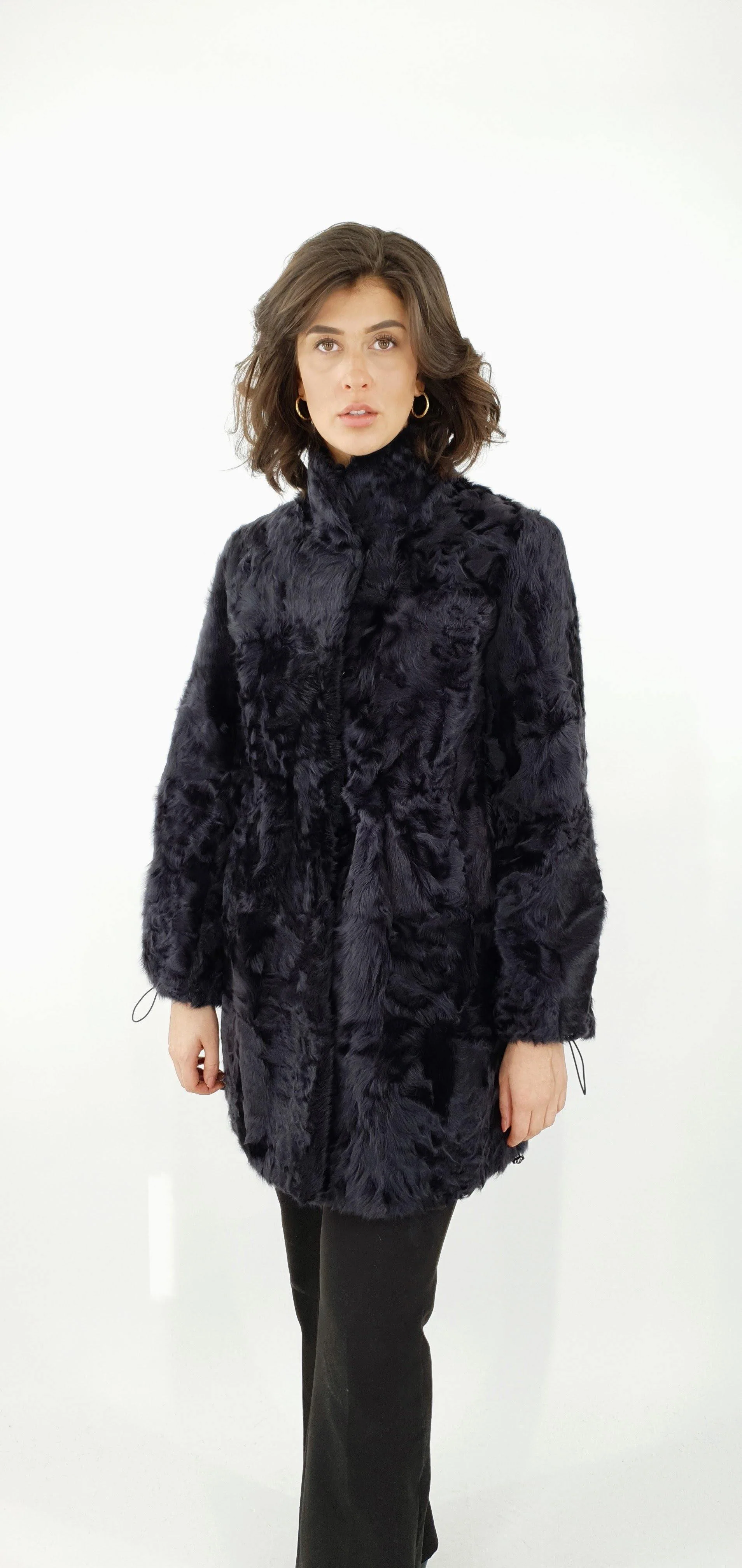 Deauville 85 cm. - Silke lam - Kvinde - Mørke grå - Image 4