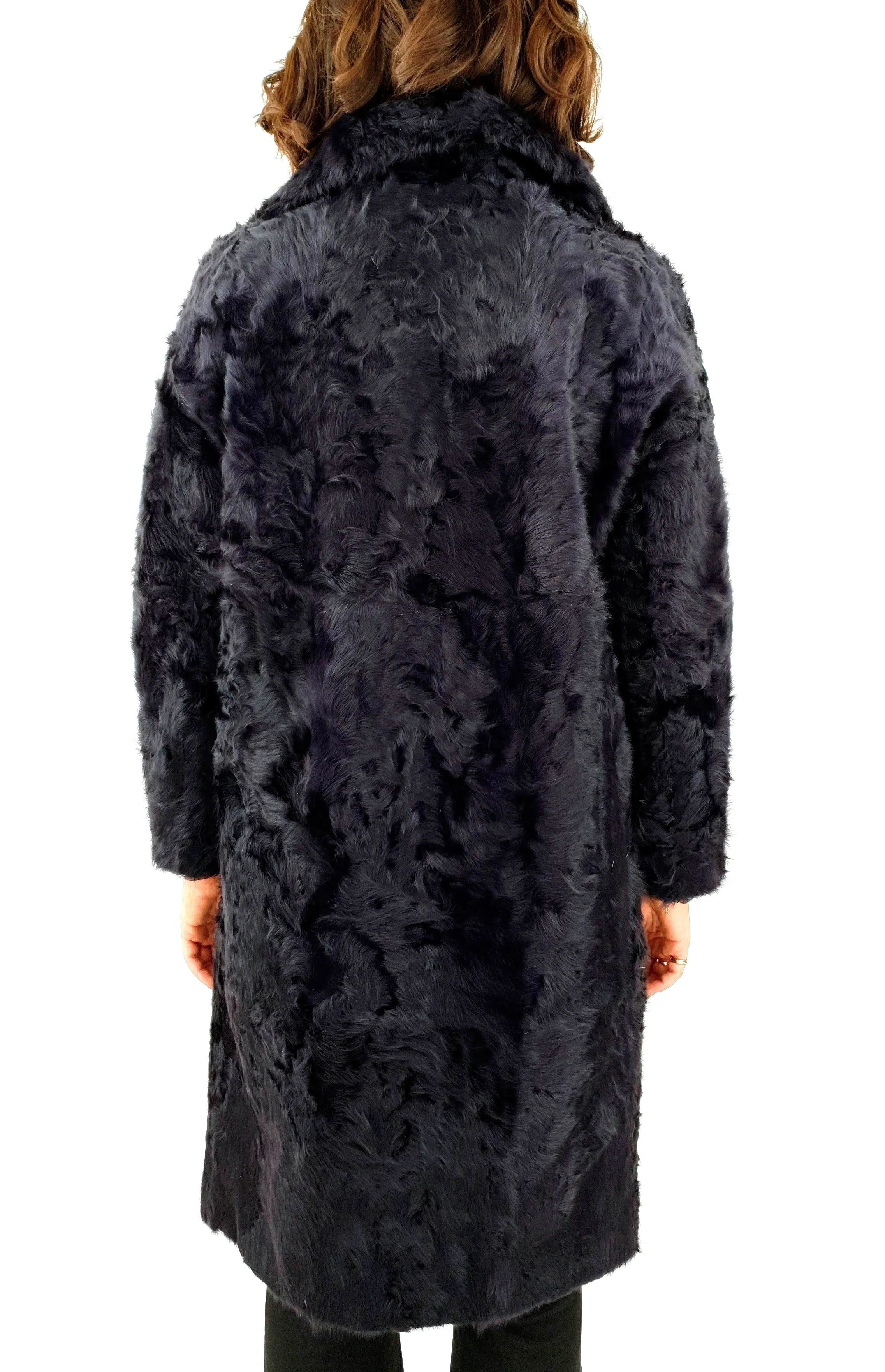 Dieppe - silke lam jakke - kvinder - adskilt grå - Image 4