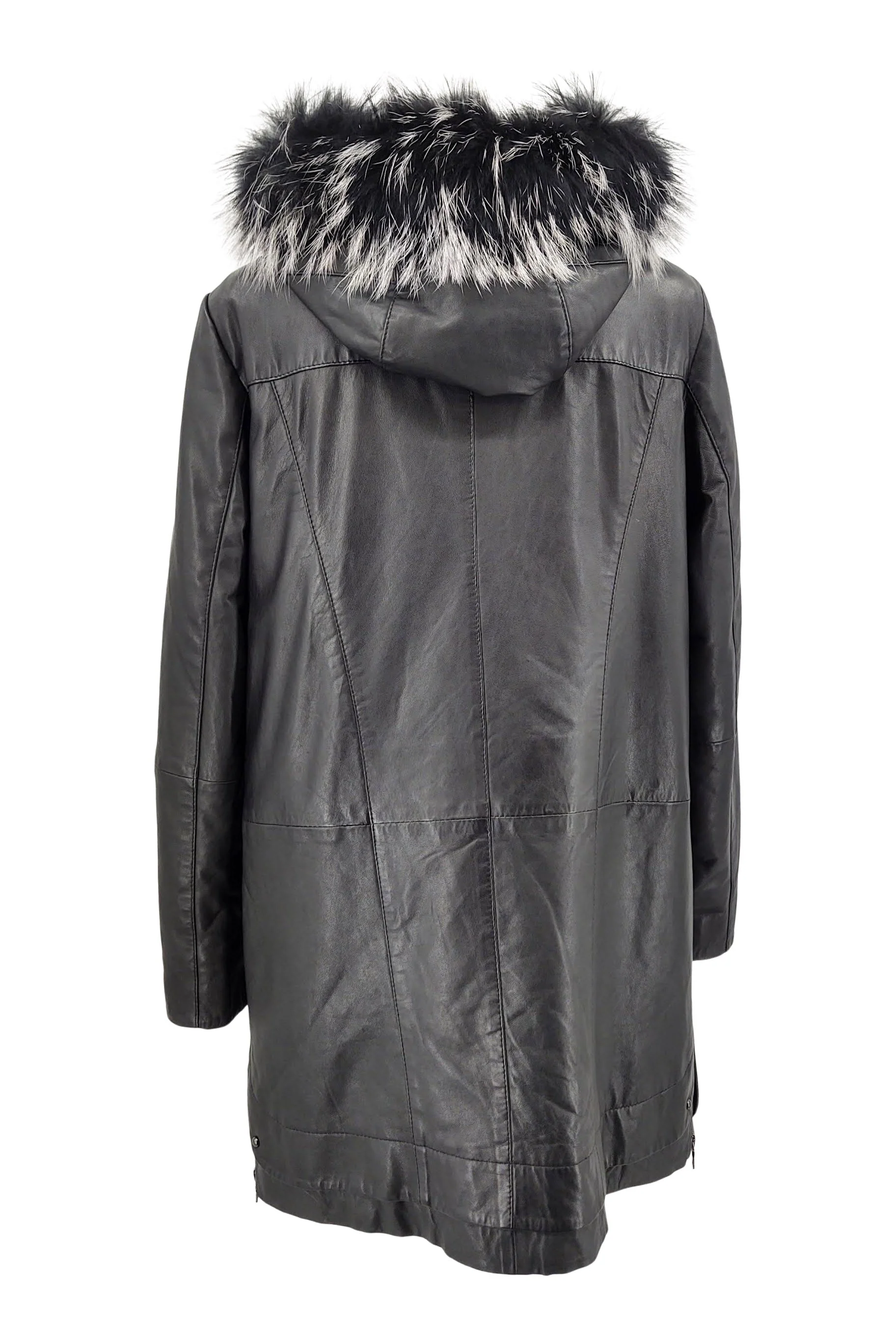 New Sofia - Dame - Læderjakke - Black - Image 12