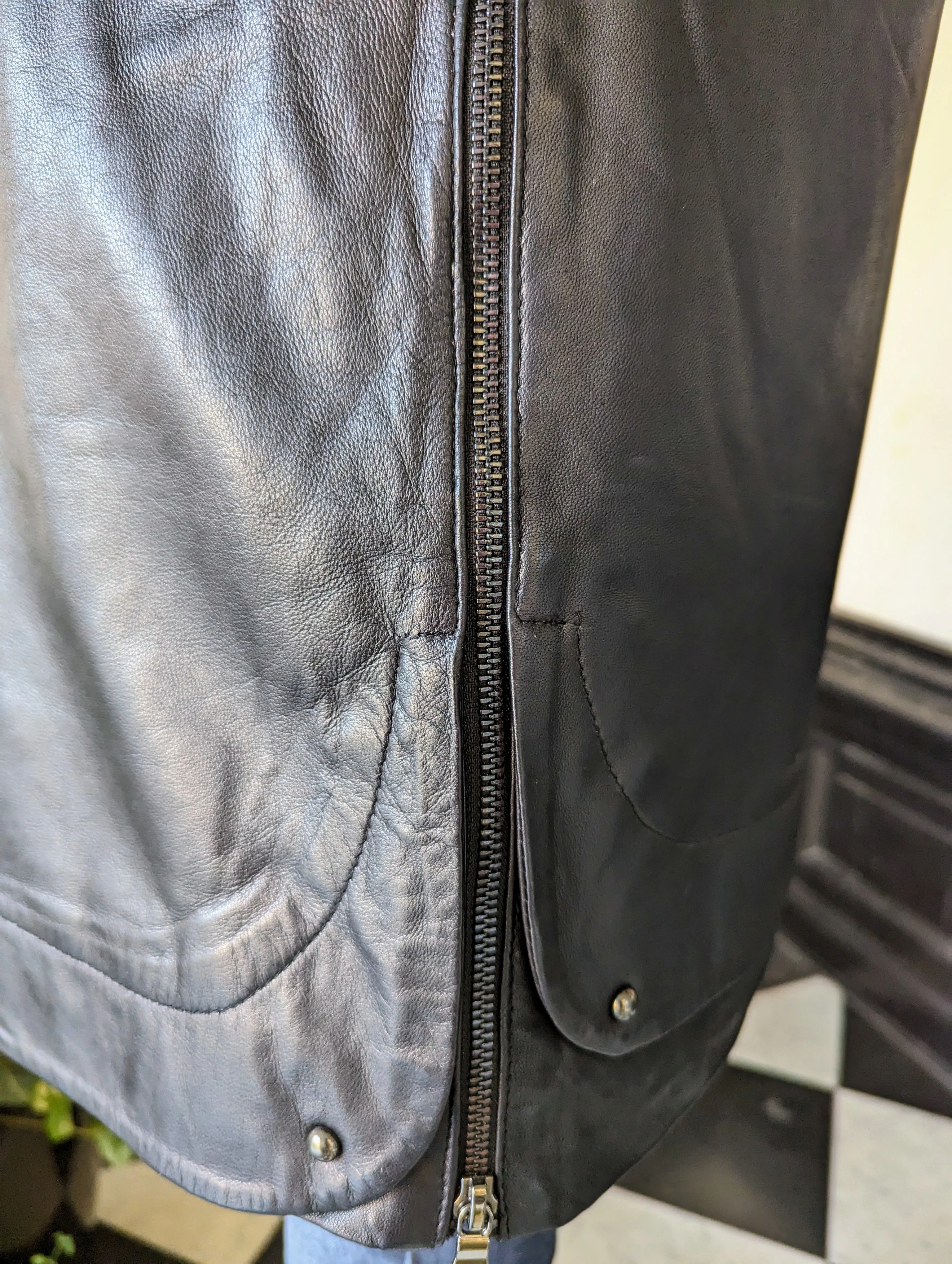 New Sofia - Dame - Læderjakke - Black - Image 13