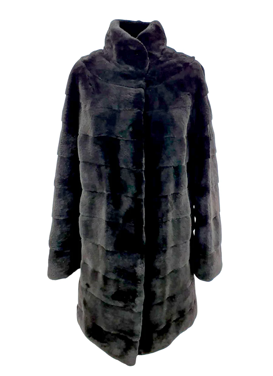 Rosario 85 cm - Mink - Sort - Image 3