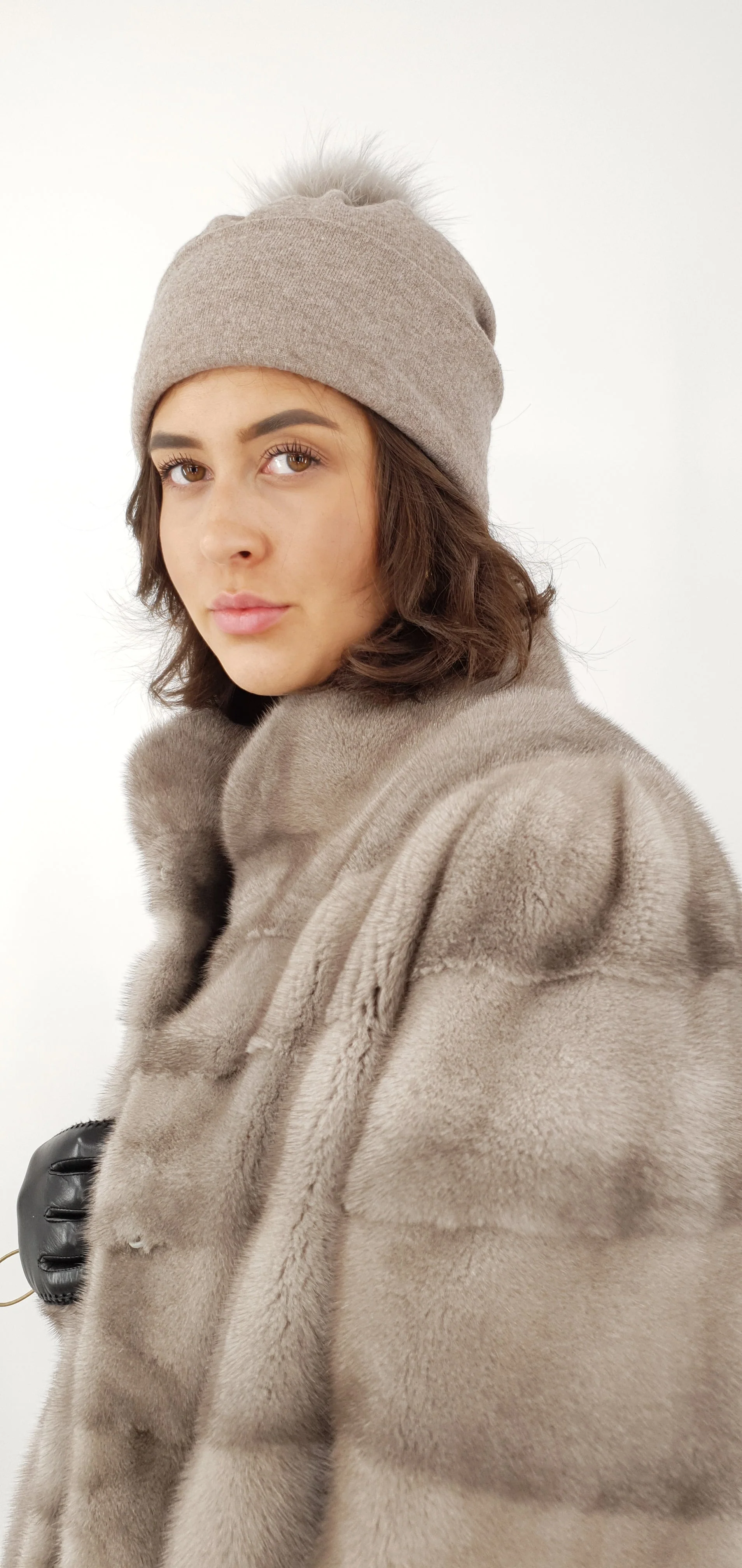 Rosario, 85 cm - Mink - Dame - Sølvblå - Image 5